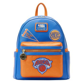 NBA New York Knicks Patch Icons Mini Backpack, Image 1